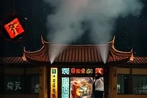 园艺纪录《玻璃温室》封面，温室顶棚与垂吊绿植